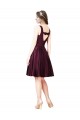 Discount Sleeveless V-Back A-Line Bateau Neck Prom Dress Canada