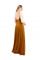 Discount Sleeveless Gold A-Line Spaghetti Straps Prom Dress Canada