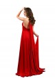 Discount Sleeveless Red Criss Cross Open Back A-Line Halter Neck Prom Dress Canada