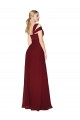 Discount Sleeveless Burgundy A-Line Sweetheart Prom Dress Canada