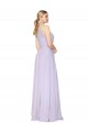 Discount Sleeveless Lilac A-Line Halter Neck Prom Dress Canada