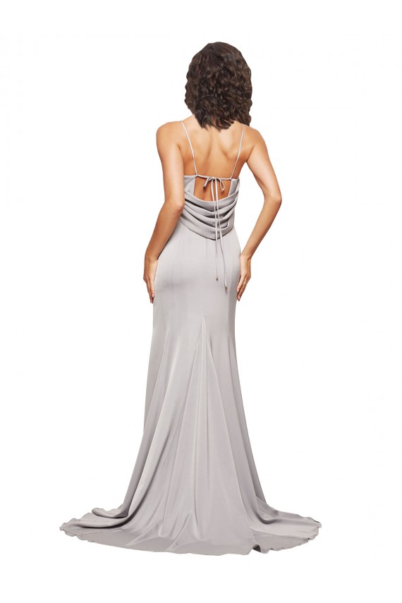 Discount Sleeveless Low Back A-Line High Neck Prom Dress Canada