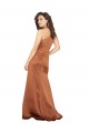 Discount Sleeveless Orange A-Line One Shoulder Prom Dress Canada