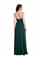 Discount Sleeveless Midnight Green Open Back A-Line One Shoulder Prom Dress Canada