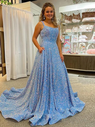 Discount Sleeveless A-Line Scoop Neck Prom Dress Canada