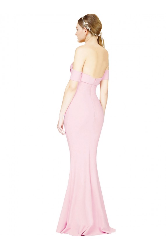 Discount Sleeveless Pink Low Back A-Line Strapless Prom Dress Canada