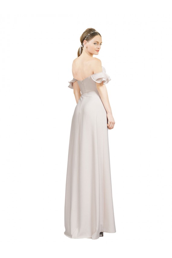 Discount Sleeveless Red A-Line Sweetheart Stretch Crepe Prom Dress Canada