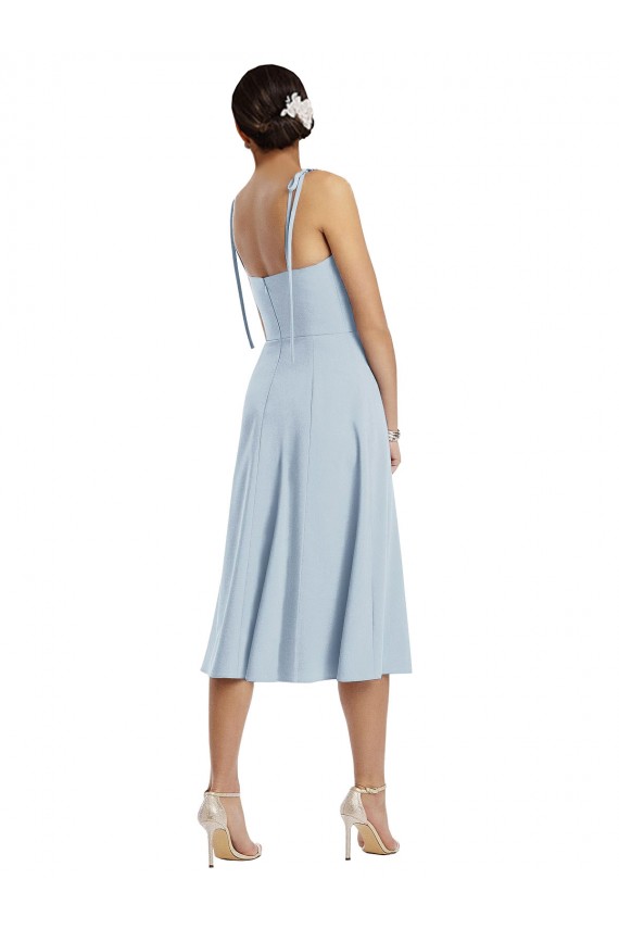 Discount Sleeveless Light Sky Blue A-Line Sweetheart Prom Dress Canada