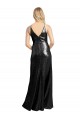 Discount Sleeveless Black V-Back A-Line Spaghetti Straps Prom Dress Canada