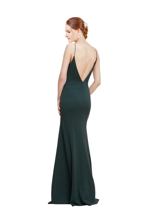 Discount Sleeveless Pink V-Back A-Line V-Neck Prom Dress Canada