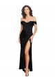 Discount Sleeveless Black Low Back A-Line Sweetheart Black Tie Prom Dress Canada