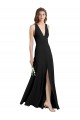 Discount Sleeveless Black Sheath Halter Neck Prom Dress Canada