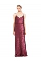 Discount Sleeveless Burgundy A-Line Halter Neck Prom Dress Canada