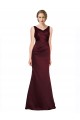 Discount Sleeveless Burgundy Low Back A-Line V-Neck Black Tie Prom Dress Canada