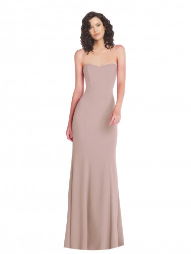 Discount Sleeveless Dusty Pink Mermaid Sweetheart Prom Dress Canada