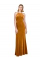 Discount Sleeveless Gold Criss Cross Open Back A-Line Halter Neck Prom Dress Canada