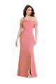 Discount Sleeveless Hot Pink Low Back Trumpet One Shoulder Prom Dress Canada