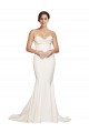 Discount Sleeveless Ivory Low Back Mermaid Cowl Neck Prom Dress Canada