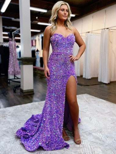 Discount Sleeveless Lavender A-Line Sweetheart Homecoming Dress Canada