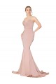 Discount Sleeveless Mauve Low Back Mermaid Sweetheart Prom Dress Canada