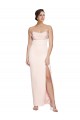 Discount Sleeveless Low Back Mermaid Cowl Neck Prom Dress Canada