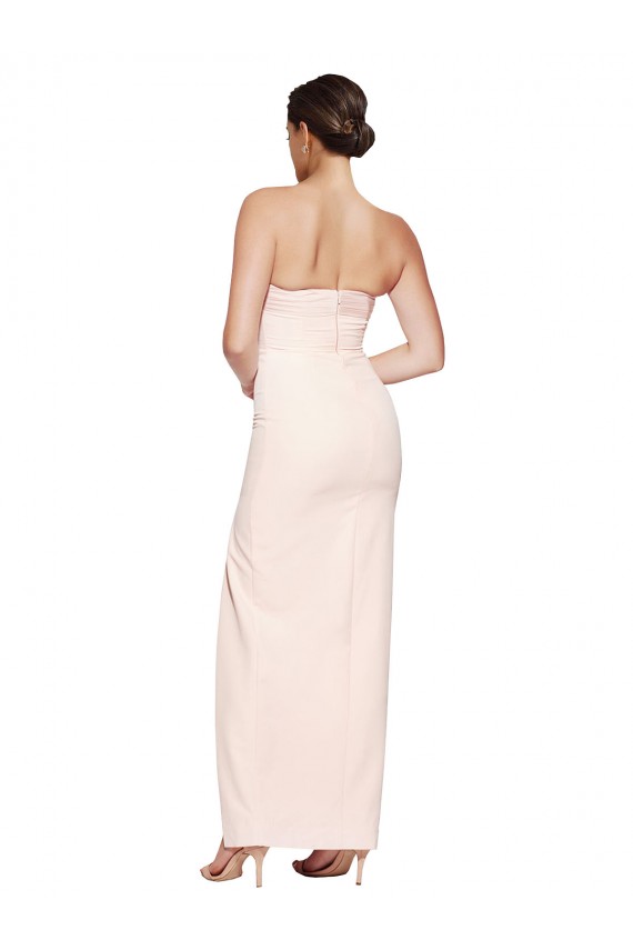 Discount Sleeveless Low Back Mermaid Cowl Neck Prom Dress Canada