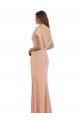Discount Sleeveless Bliss Pink Low Back Mermaid Boat Neck Prom Dress Canada