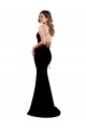 Discount Sleeveless Black Low Back Mermaid High Neck Prom Dress Canada