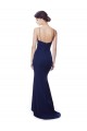 Discount Sleeveless Navy Blue Open Back Mermaid Spaghetti Straps Prom Dress Canada