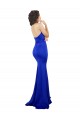 Discount Sleeveless Royal Blue Low Back Mermaid Sweetheart Prom Dress Canada