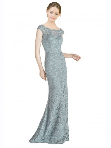 Discount Cap Sleeves Mermaid Off the Shoulder Prom Dress Canada