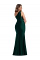 Discount Sleeveless Ever Green Mermaid One Shoulder Plus Size Formal Prom Dress Canada