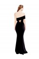 Discount Sleeveless Black Keyhole Back Mermaid One Shoulder Prom Dress Canada