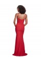 Discount Sleeveless Red Mermaid Spaghetti Straps Prom Dress Canada