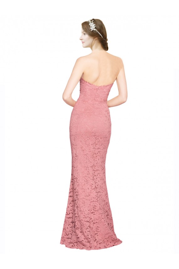Discount Sleeveless Salmon Mermaid Sweetheart Prom Dress Canada