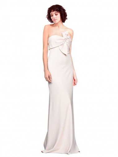Discount Sleeveless Mermaid Strapless Prom Dress Canada