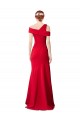Discount Sleeveless Red Mermaid Prom Dress Canada