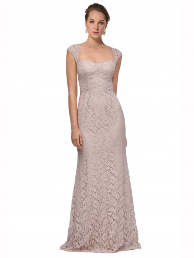 Discount Cap Sleeves Mermaid Sweetheart Prom Dress Canada