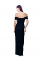 Discount Sleeveless Black Mermaid Off the Shoulder Prom Dress Canada