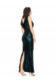 Discount Sleeveless Dark Green Mermaid V-Neck Prom Dress Canada