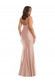 Discount Sleeveless Dusty Pink Mermaid V-Neck Plus Size Formal Prom Dress Canada