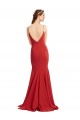Discount Sleeveless Red Open Back Mermaid Spaghetti Straps Prom Dress Canada