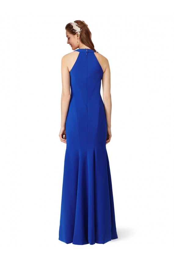 Discount Sleeveless Royal Blue Mermaid V-Neck Prom Dress Canada