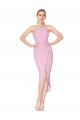 Discount Sleeveless Orchid Mermaid Halter Neck Prom Dress Canada