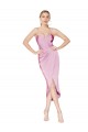 Discount Sleeveless Orchid Mermaid Spaghetti Straps High Low Prom Dress Canada