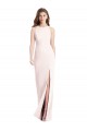 Discount Sleeveless Pink Open Back Trumpet Bateau Neck Prom Dress Canada