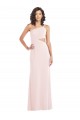 Discount Sleeveless Pink Trumpet One Shoulder Prom Dress Canada