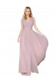 Discount Sleeveless Primrose V-Back A-Line V-Neck Prom Dress Canada