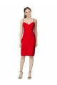 Discount Sleeveless Red Sheath Sweetheart Prom Dress Canada
