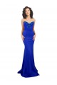 Discount Sleeveless Royal Blue Low Back Mermaid Sweetheart Prom Dress Canada